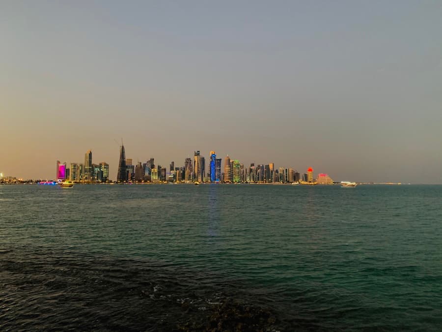 Qatar cityscape