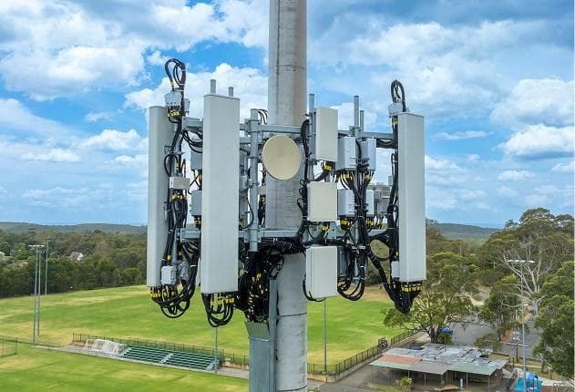 PHOTO — wireless & fixed network infrastructure
